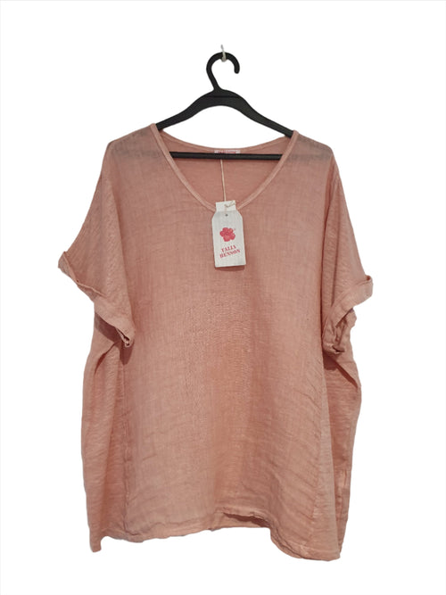 Linen tee Grande Size