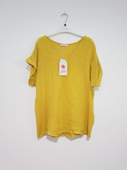 Linen tee Grande Size