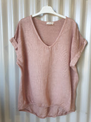 Frederic linen tee