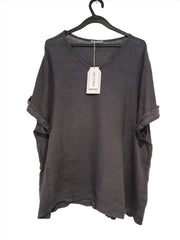 Linen tee Grande Size