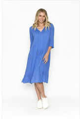 Amber Solid Dress