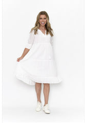 Amber Solid Dress